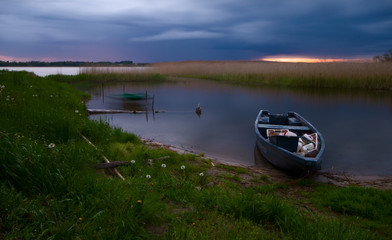 Przystań rybacka przed nawałnicą © Mike Mareen