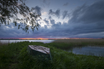 Przystań rybacka przed nawałnicą © Mike Mareen
