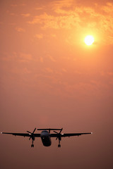 The image of airplane