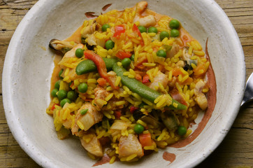 Paella Паэлья パエリア 西班牙大鍋飯 بايـيا
