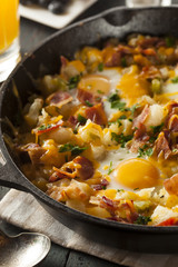 Homemade Hearty Breakfast Skillet