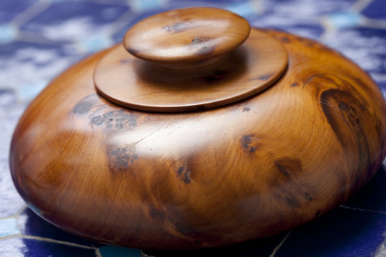 Wooden box from Essaouira