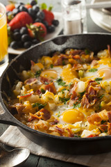 Homemade Hearty Breakfast Skillet