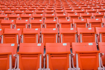 Obraz premium Empty Chair at Grandstand