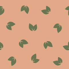 seamless background: leaf