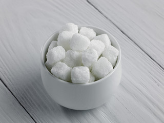 Bowl of rock sugar
