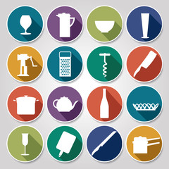 kitchen icons circle