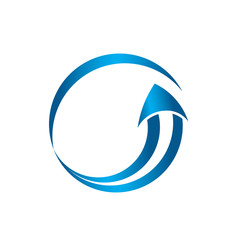 Circle arrow image logo