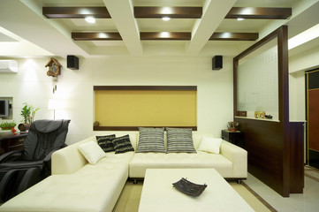 The image of modern room in Asia