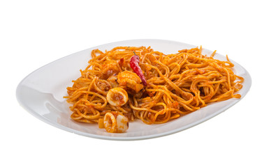 Seafood pasta