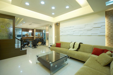 The image of modern room in Asia