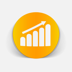 realistic design element: chart
