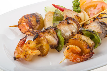 Seafood barbeque