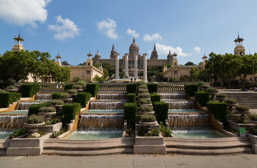 Fototapeta premium National museum of art of Catalonia (MNAC)