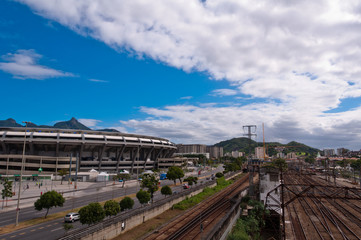Maracana Stadium in Rio de Janeiro, Brazil