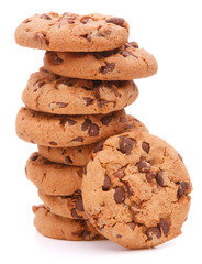 Chocolate homemade pastry cookies