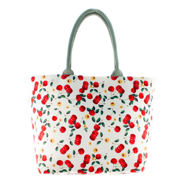 Women bag with red cherry