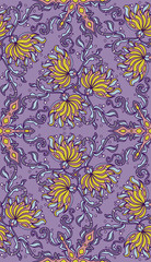 Decorative seamless pattern. EPS-8.