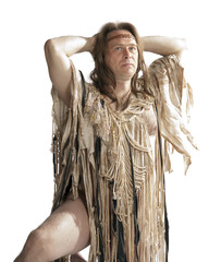 Man in the ancient character