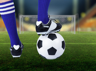 Obraz premium Soccer player