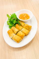 Fried spring rolls