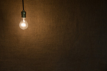 Hanging Lightbulb Background