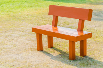 Fototapeta premium Bench park