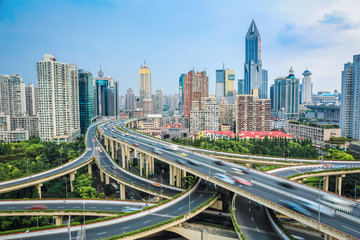 shanghai elevated road  junction