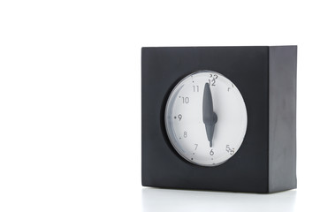 Clock isolated on white