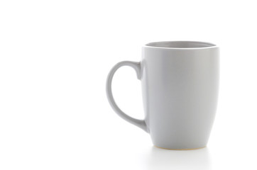 Mug isolated on white