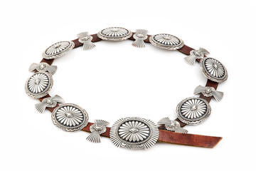 Native American Concho Belt.