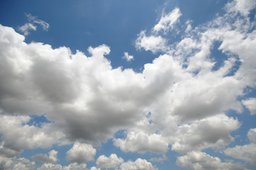 Fototapeta premium blue sky with clouds