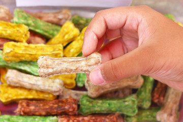 Pet food - bone for dog