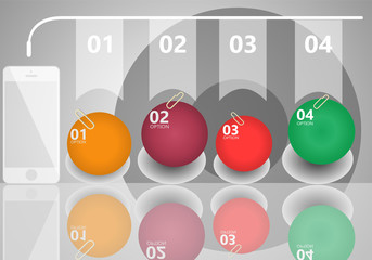 telephone with ball of the miscellaneous of the colour