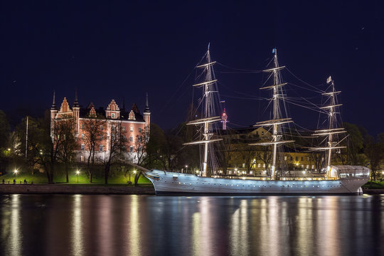 af Chapman (ship) in Stockholm