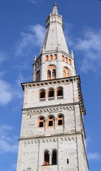 Fototapeta premium Modena cathedral, unesco world heritage in Italy