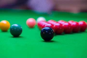 Snooker Table 6 colors