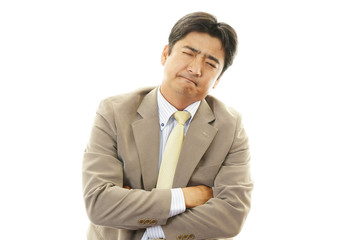 苦悩するビジネスマン