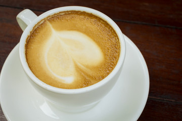 Cappuccino coffee cup