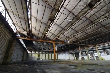 old abandoned factory