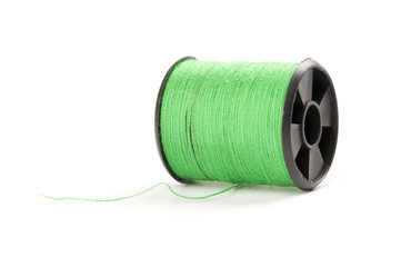 Spool of green thread