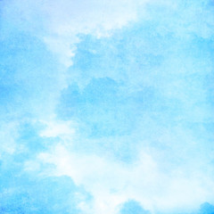 Fototapeta na wymiar Błękitny chmura tle tekstury