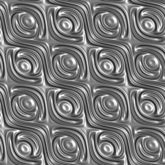Metallic decor surface seamless background