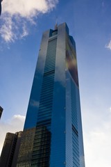 Naklejka premium The image of cityscape