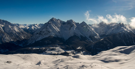 Panorama of the Sesvenna group