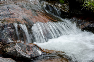 Cascade on the river