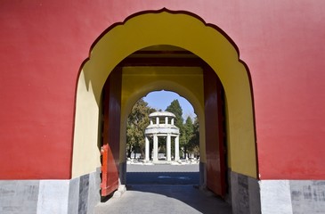 Fototapeta premium The image of city in Beijing,Asia