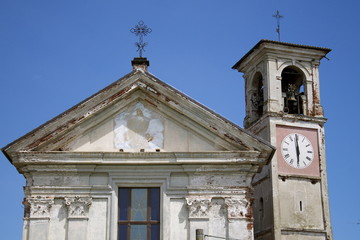 Fototapeta na wymiar Kościół Ponzana
