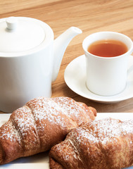 Tea breakfast.