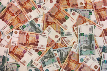 Russian banknotes